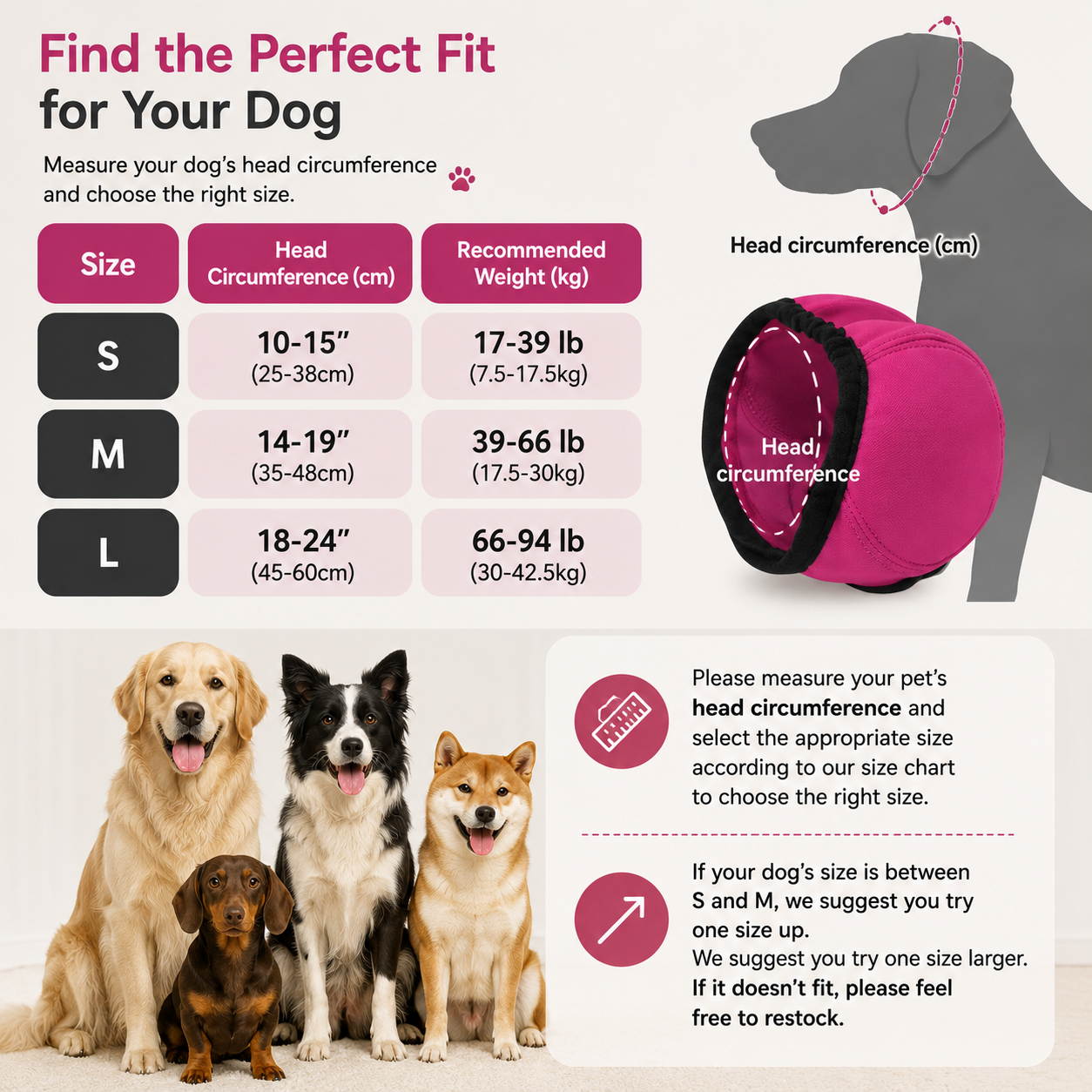 CalmCover Pet Ear Protector