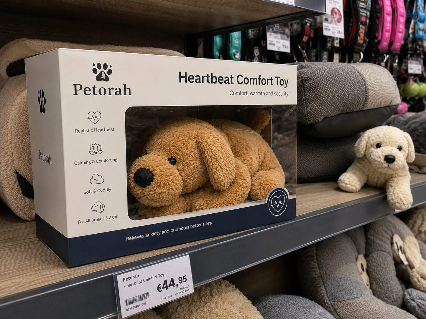 Heartbeat Comfort Pet Toy