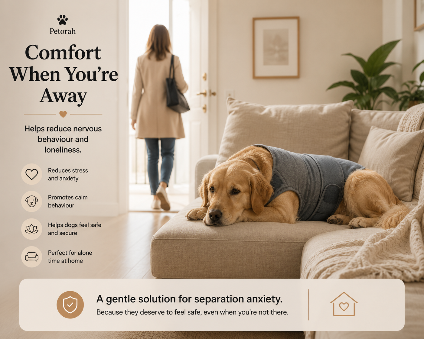 CalmFit Dog Anxiety Vest